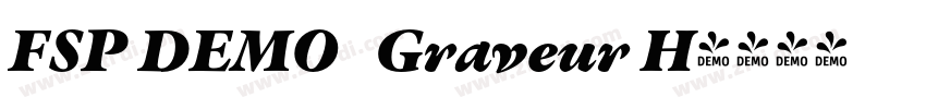 FSP DEMO   Graveur H字体转换